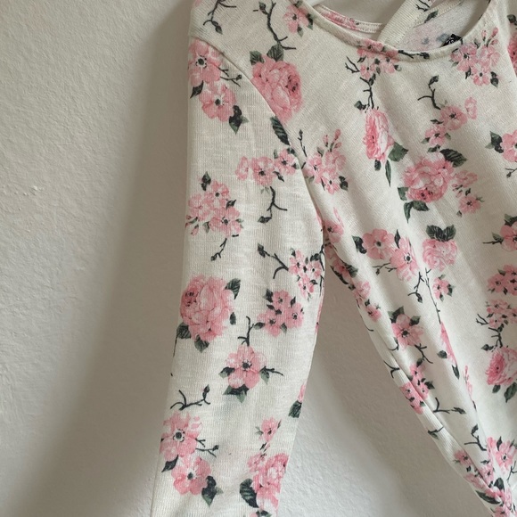 Jean Pascale floral print top - Picture 3 of 5